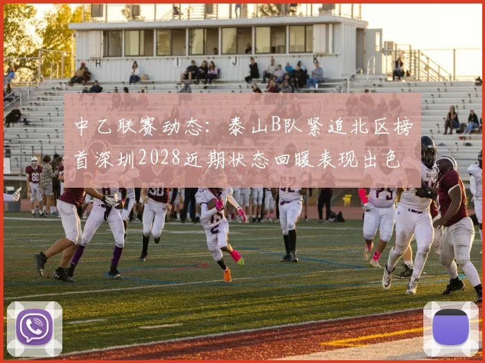 中乙联赛动态：泰山B队紧追北区榜首深圳2028近期状态回暖表现出色